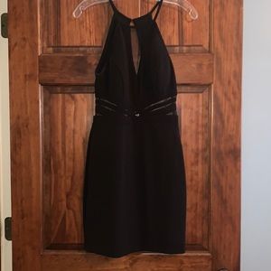perfect fancy black dress for the holidays